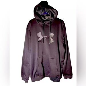 under armour black Hoodie  Size 2XL